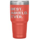 Best Abuelo Ever Gift Father's Day Funny Cool Tumbler Tumblers dad, family- Nichefamily.com