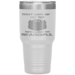 The Beard  - The Bearded Man Funny Father's Day Tumbler Tumblers dad, family- Nichefamily.com