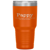 Pappy Definition Grandpa For Coolest Old Man Tumbler Tumblers dad, family- Nichefamily.com