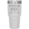 Cool Fathor Dad - Trendy Father's Day Gift Tumbler Tumblers dad, family- Nichefamily.com