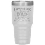 Cool Fathor Dad - Trendy Father's Day Gift Tumbler Tumblers dad, family- Nichefamily.com