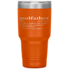 Fathers Day Gift For Godfather Gifts From Godchild Tumbler Tumblers dad, family- Nichefamily.com