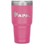 Unicorn Birthday Girl Funny Papa Grandpa Gift Family Tumbler Tumblers dad, family- Nichefamily.com