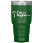 The Dogfather Golden Retriever Dog Dad Father's Day Tumbler Tumblers dad, family- Nichefamily.com