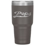 Vintage Father's Day Pops Tumbler Tumblers dad, family- Nichefamily.com