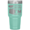 Touch My Beard And Tell Me I'm Pretty Fathers Day Gift Tumbler Tumblers dad, family- Nichefamily.com