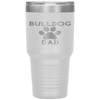 Bulldog Paw Dad Tumblers - Nichefamily.com