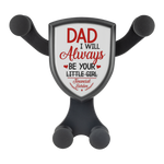 Dad I Will Always Be Your Little Girl Financial Burden Gravitis Car Charger - Nichefamily.com