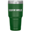 Funny Fathers Day Gift Dad of Girls Outnumbered Tumbler Tumblers dad, family- Nichefamily.com