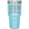 Womens Proud Brother-in-law Of An Airman Father Uncle Son Tumblers Tumblers - Nichefamily.com