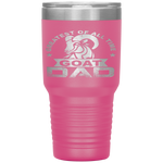 Greatest of All Time Goat Dad Fathers Day Gift Tumbler Tumblers dad, family- Nichefamily.com