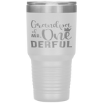 Grandpa of Mr Onederful 1st Birthday First One-Derful Party Tumbler Tumblers dad, family- Nichefamily.com