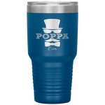 Luckiest Poppa Ever Leprechaun St Patricks Day Grandpa Tumbler Tumblers dad, family- Nichefamily.com