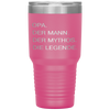 Opa German Grandpa Man Myth Legend  Gift Tumbler Tumblers dad, family- Nichefamily.com