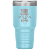 Luckiest Papa Ever Leprechaun St Patricks Day Grandpa Gift Tumbler Tumblers dad, family- Nichefamily.com