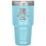 Luckiest Papa Ever Leprechaun St Patricks Day Grandpa Gift Tumbler Tumblers dad, family- Nichefamily.com