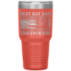 Vintage Best Cat Dad Ever Bump Fist Father's Day Gifts Tumbler Tumblers dad, family- Nichefamily.com