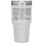 Womens Proud Brother-in-law Of An Airman Father Uncle Son Tumblers Tumblers - Nichefamily.com