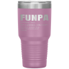 Funny FUNPA Fun Grandpa Novelty Tumbler Tumblers dad, family- Nichefamily.com