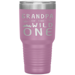 Grandpa Of The Wild One Thing Birthday Tumbler Tumblers dad, family- Nichefamily.com