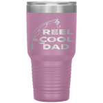 Reel Cool Dad Fishing Daddy Father's Day Gift  Tumbler Tumblers dad, family- Nichefamily.com